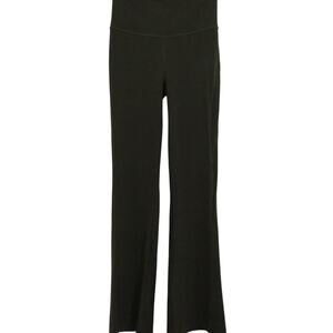 Lululemon Womens Sz 4 Olive Green Groove Super High-Rise Flared Pant Nulu Fabric